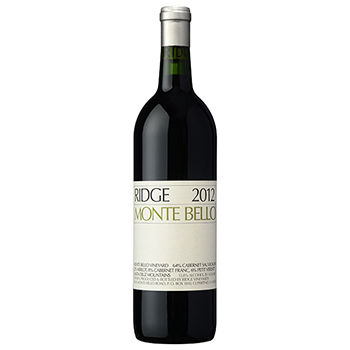 2012 モンテベロ / リッジヴィンヤーズ(RIDGE MONTE BELLO 2012)